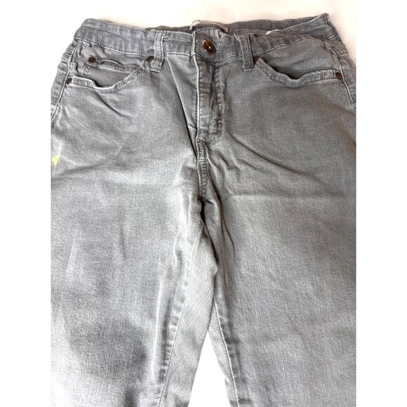 Lee Womens Slender Secret Gray Bootcut Denim Jeans 12 M - Picture 2 of 10